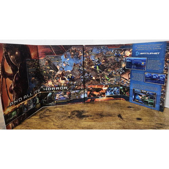 StarCraft, Star Craft Expansion Set Brood War & StarCraft II Wings of Liberty PC - Picture 6 of 9